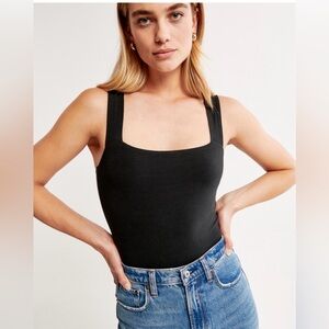 Abercrombie Square Neck Bodysuit